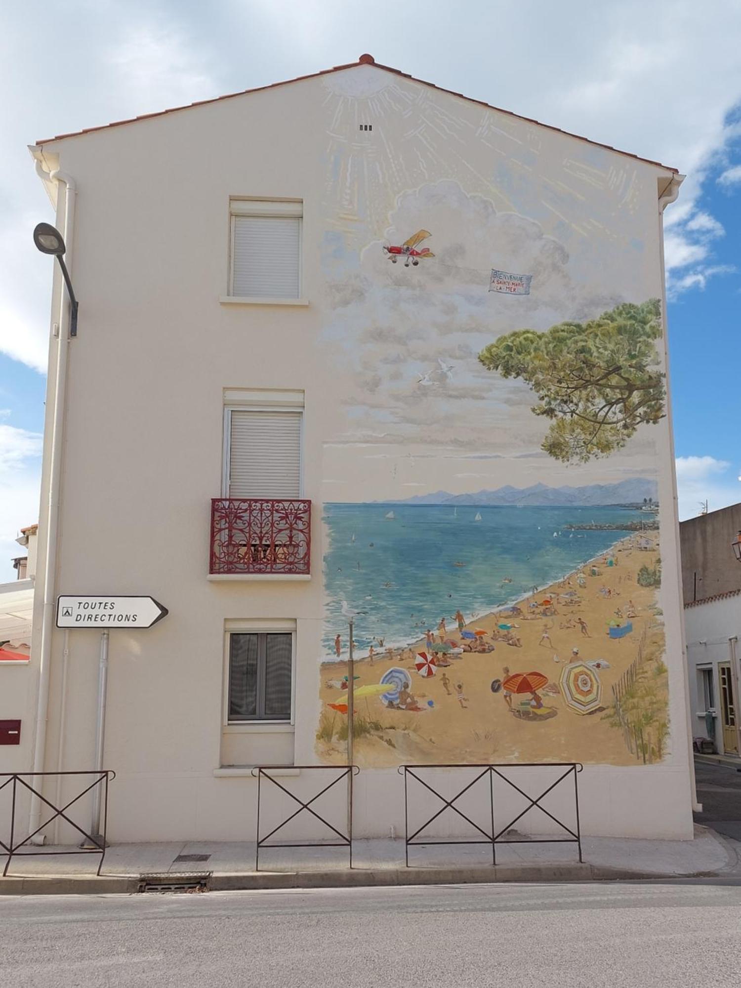 Au Tromp L'oeil Ou T2 Apartment Sainte-Marie-la-Mer